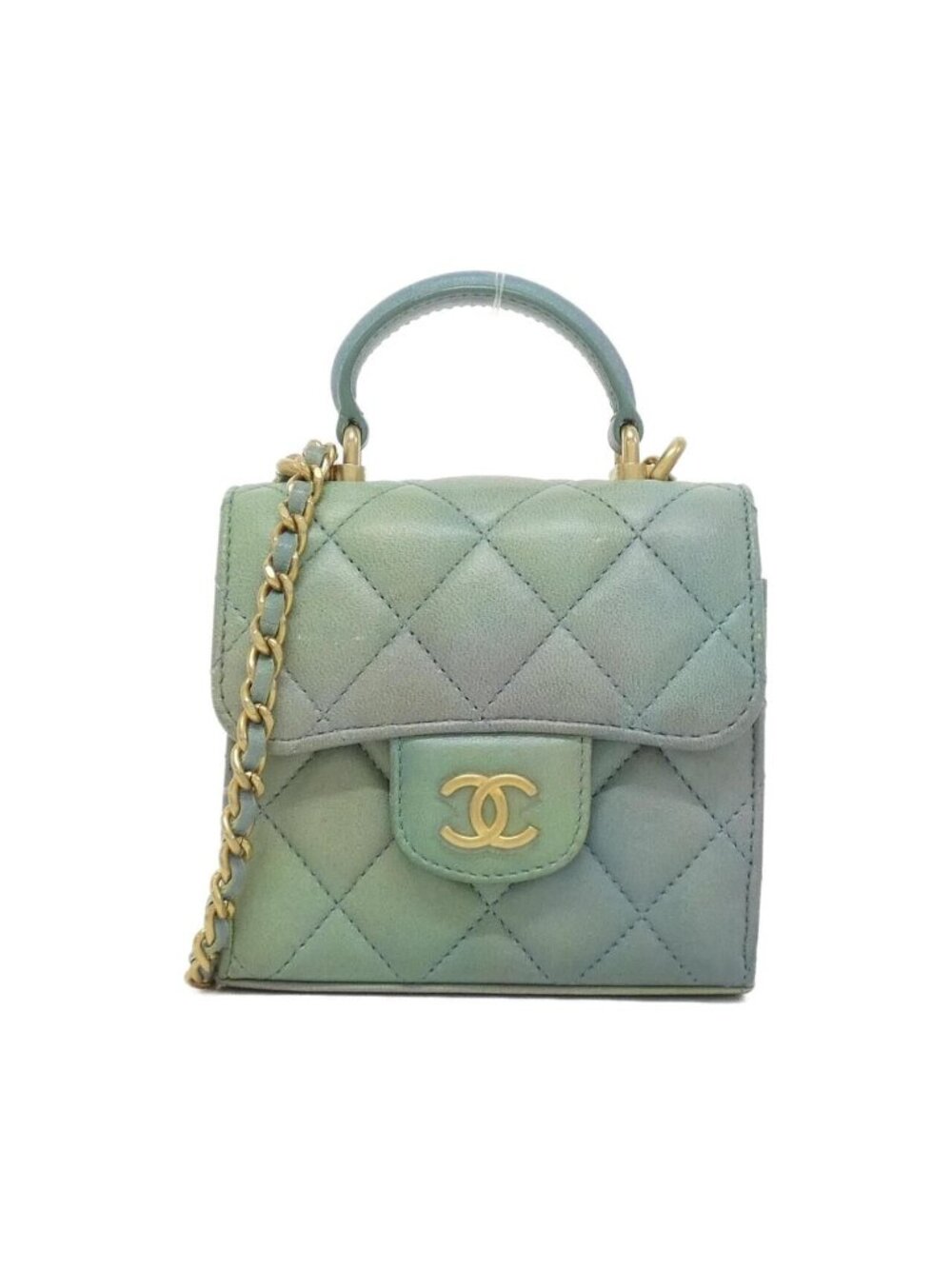 Chanel Shoulder Bag Green
